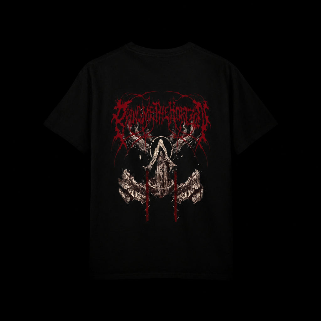 Stay Wild Graphic T-Shirt — Dark Gothic Deer Skull Tee