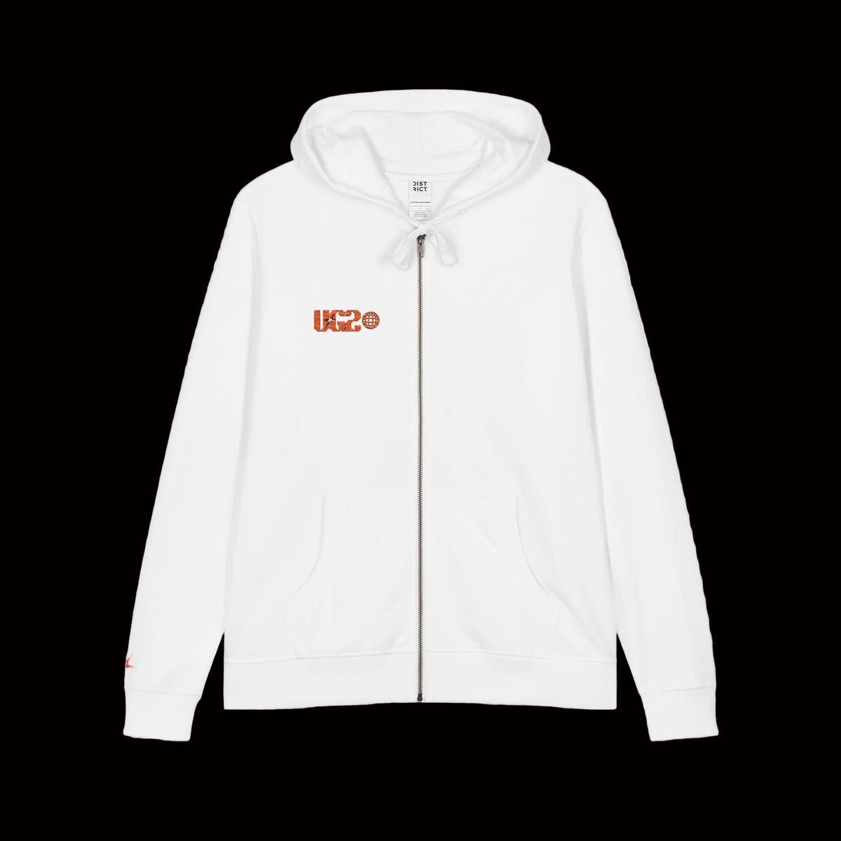 UG2 Men's Black Full-Zip Hoodie
